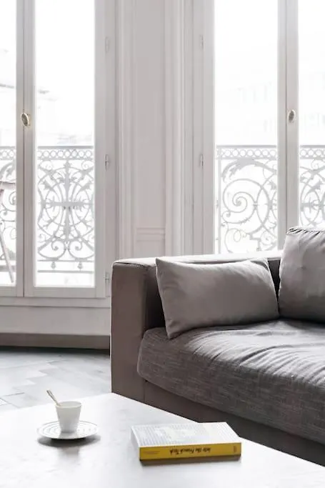 Apartment Ferienwohnung Resplendent Haussmann Design 100M2 - 2 Br Paris Frankreich