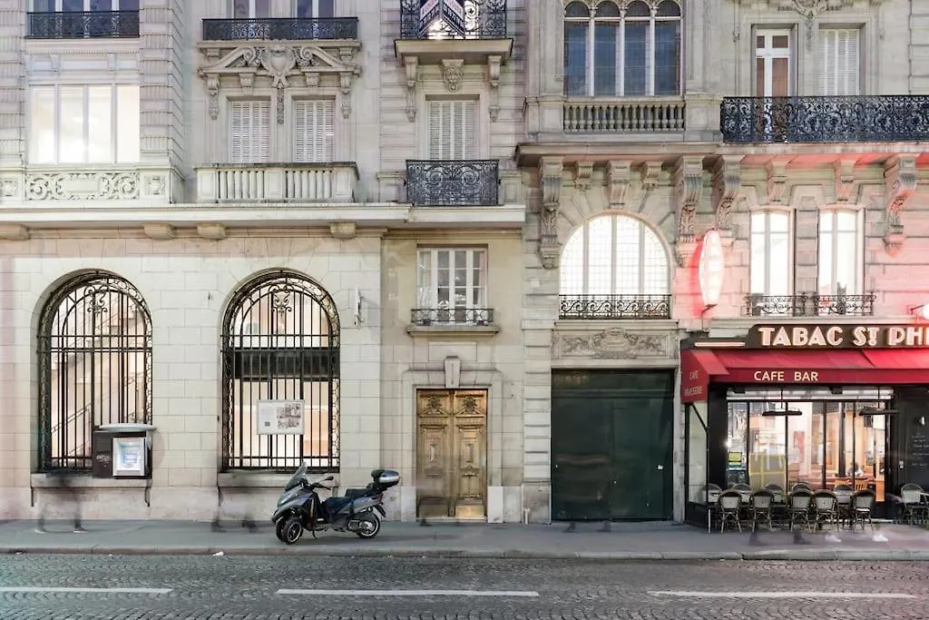 Ferienwohnung Resplendent Haussmann Design 100M2 - 2 Br Paris Apartment