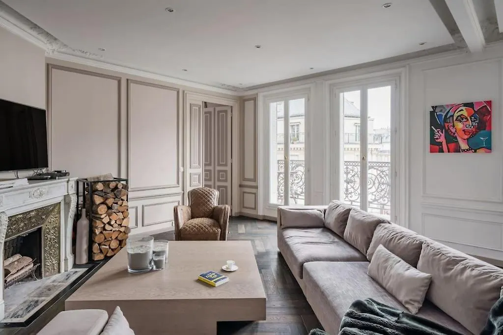 Ferienwohnung Resplendent Haussmann Design 100M2 - 2 Br Paris